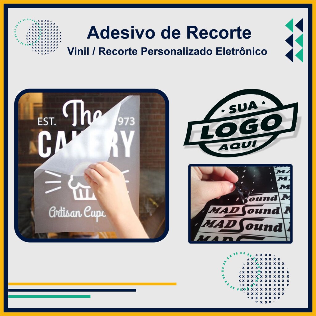 adesivo de recorte